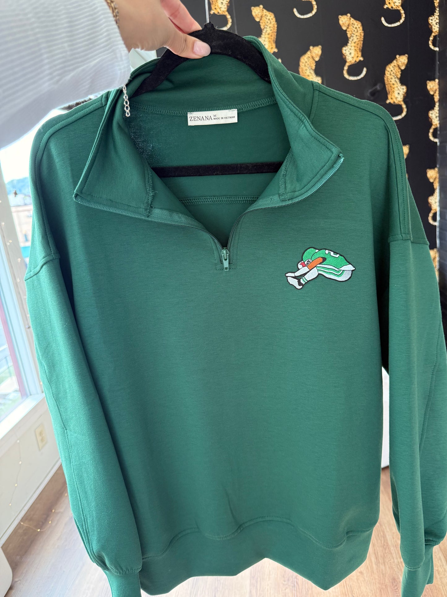 Saquan Hurdle Quarter Zip